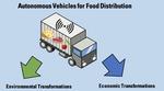 Sustainability Implications of Connected and Autonomous Vehicles for the Food Supply Chain